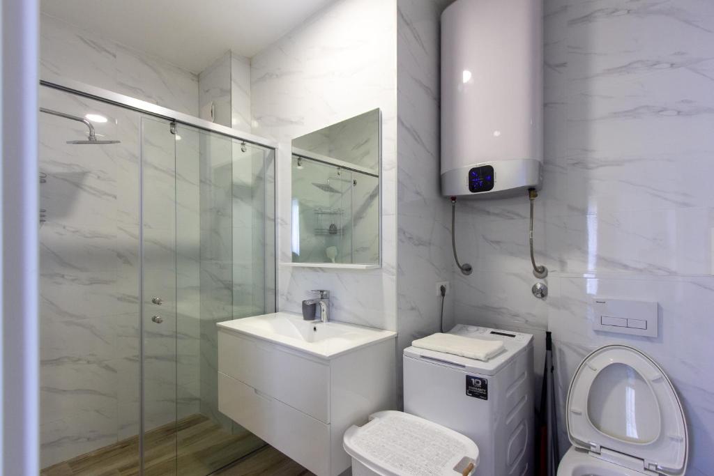 Penthouse in Becici with a panoramic sea view