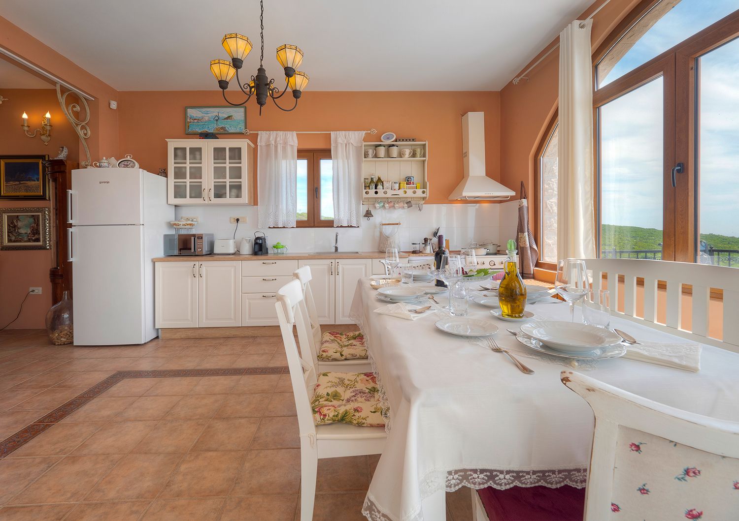 Luxurious villa with panoramic sea views and pool