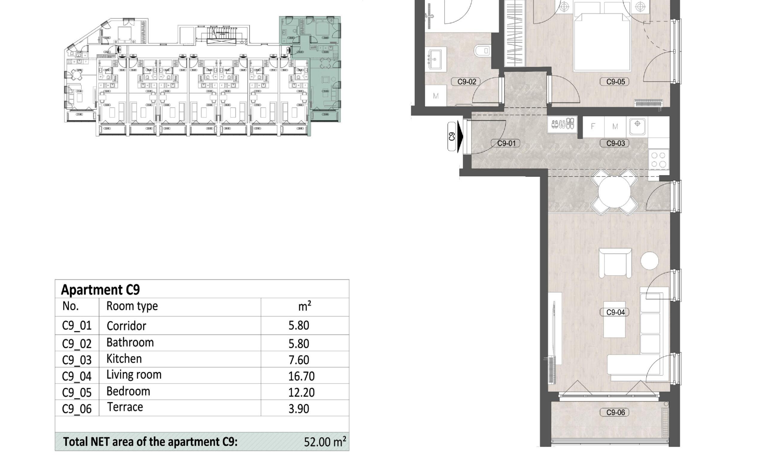 New apartments in a modern complex by the sea in Herceg Novi