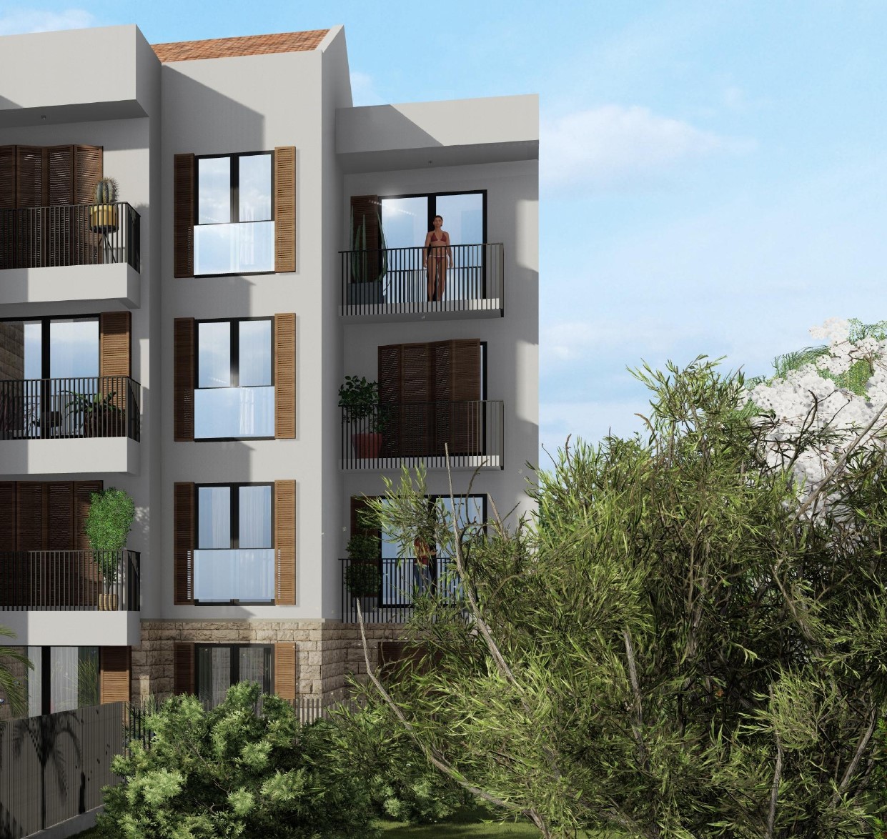 New apartments in Herceg Novi, 50m from the sea