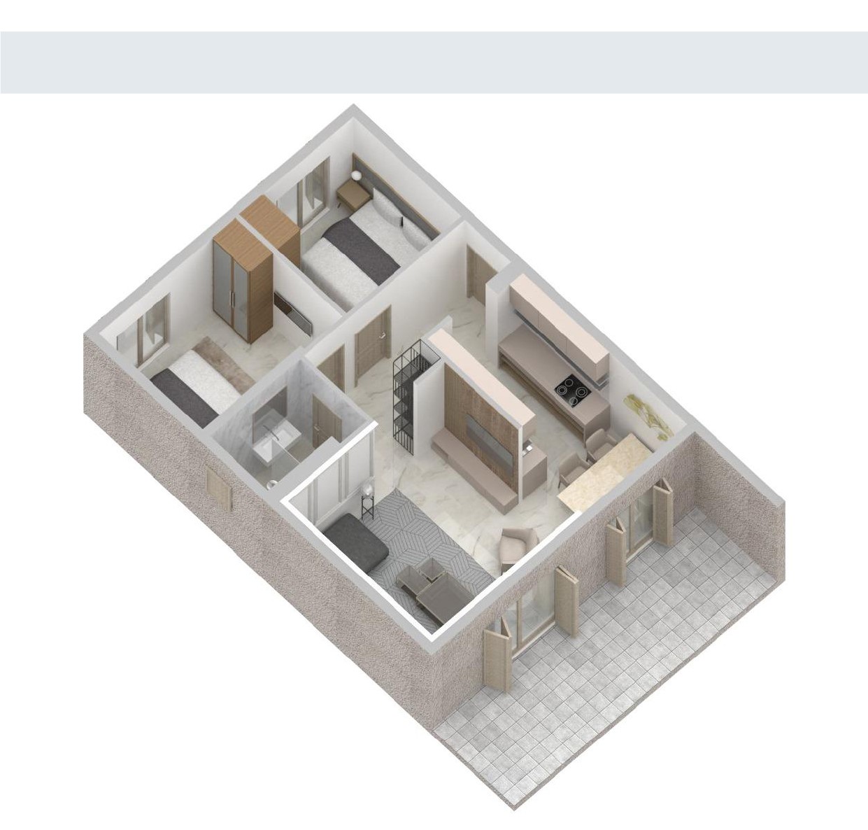 New apartments in Herceg Novi, 50m from the sea