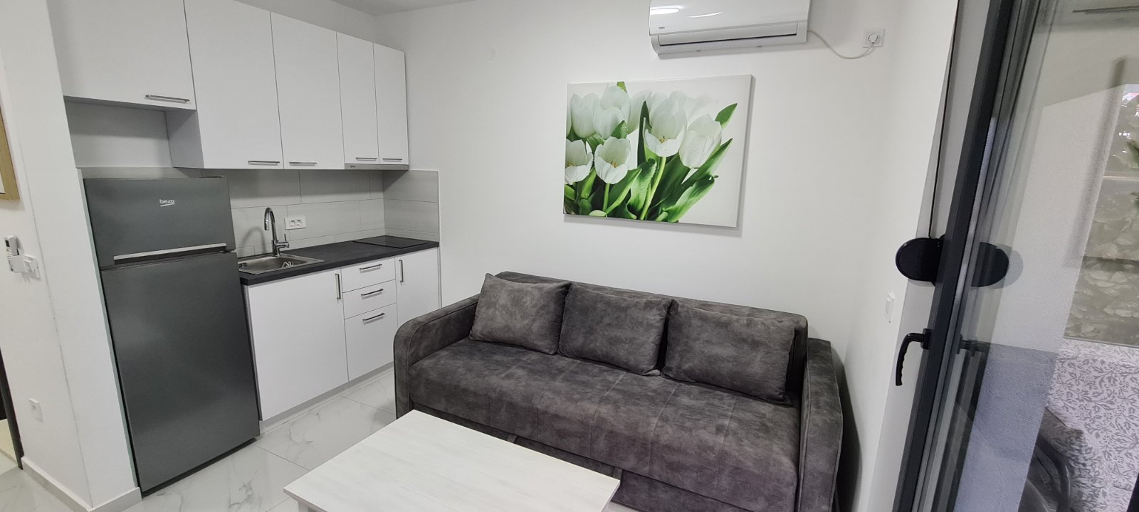 Comfortable studio with a large terrace