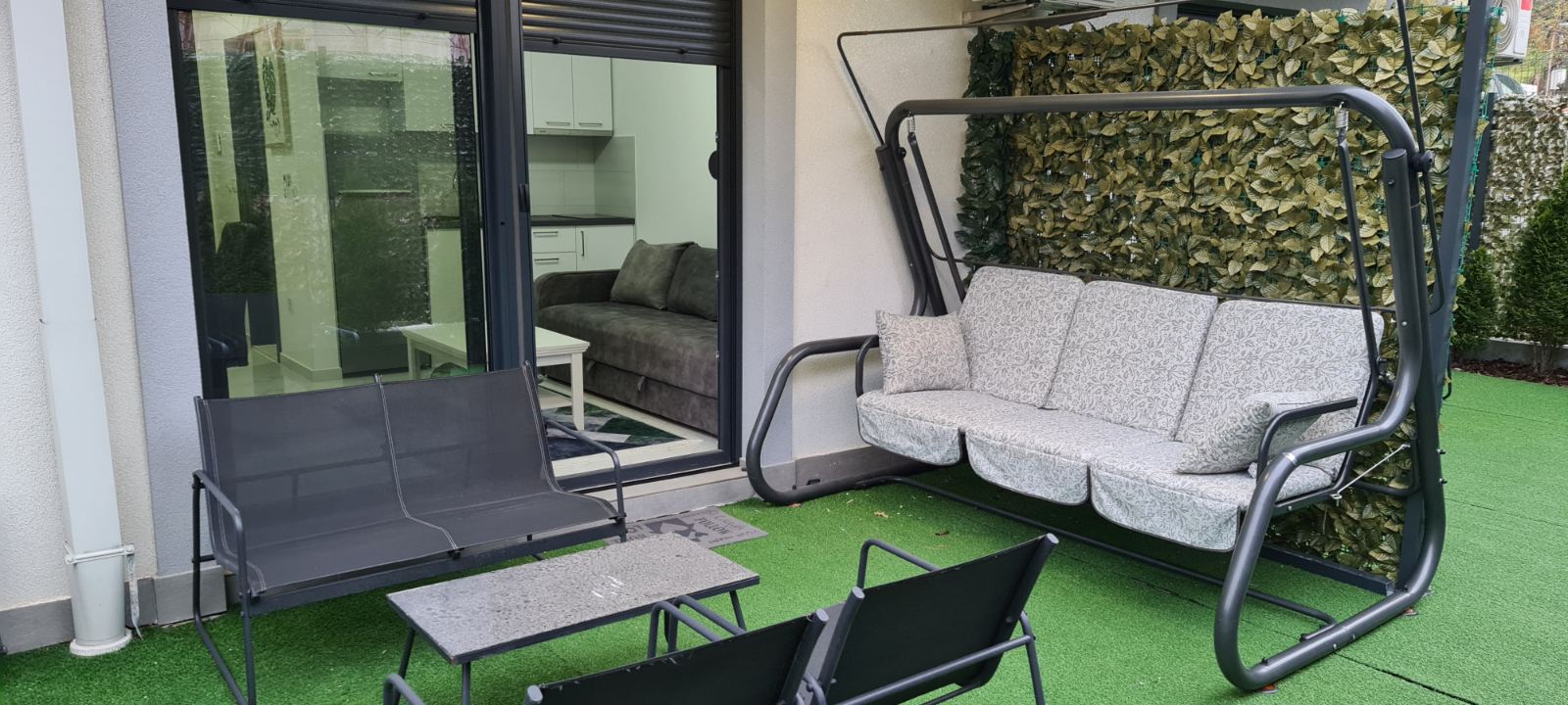 Comfortable studio with a large terrace