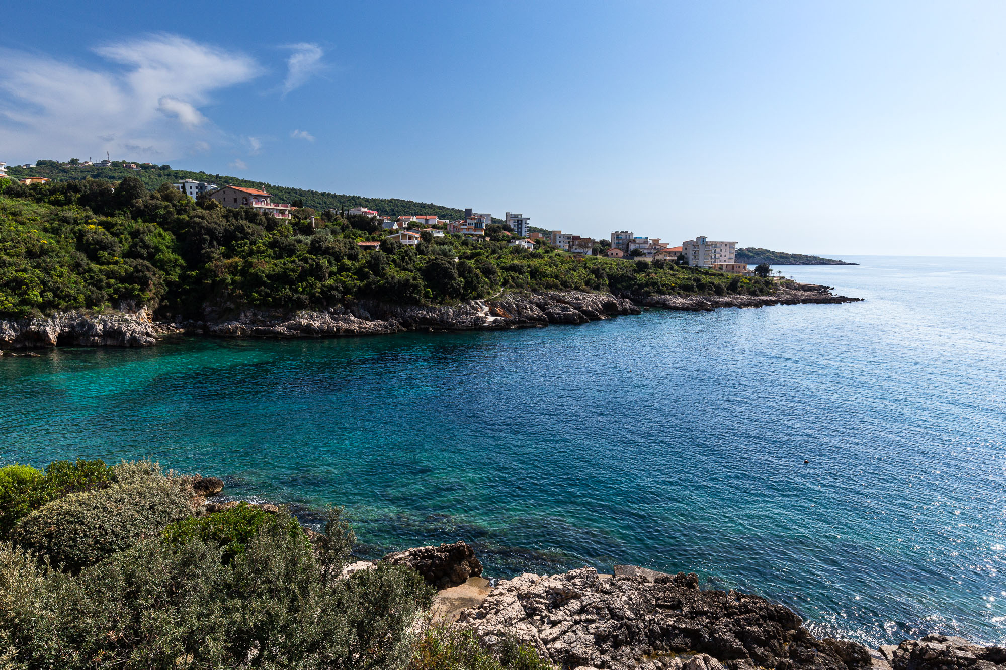 Spacious house in Utjeha with panoramic sea views