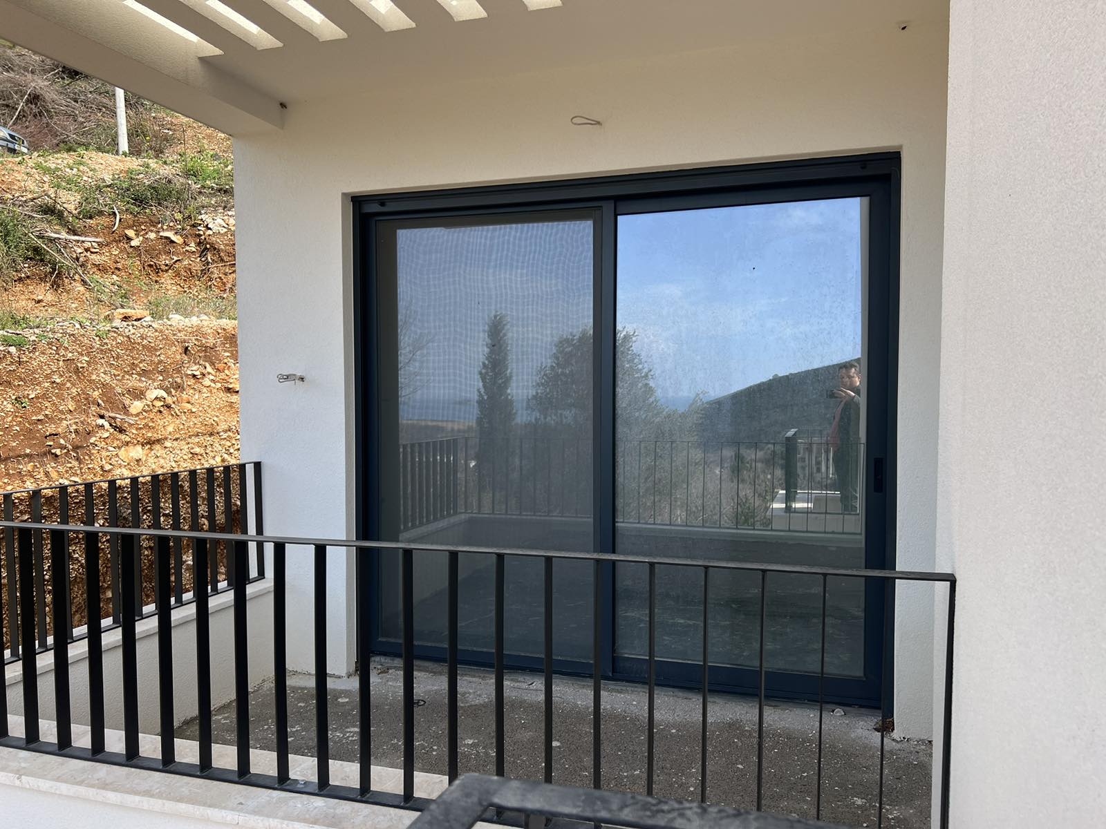 New villa with panoramic sea view in Buljarica