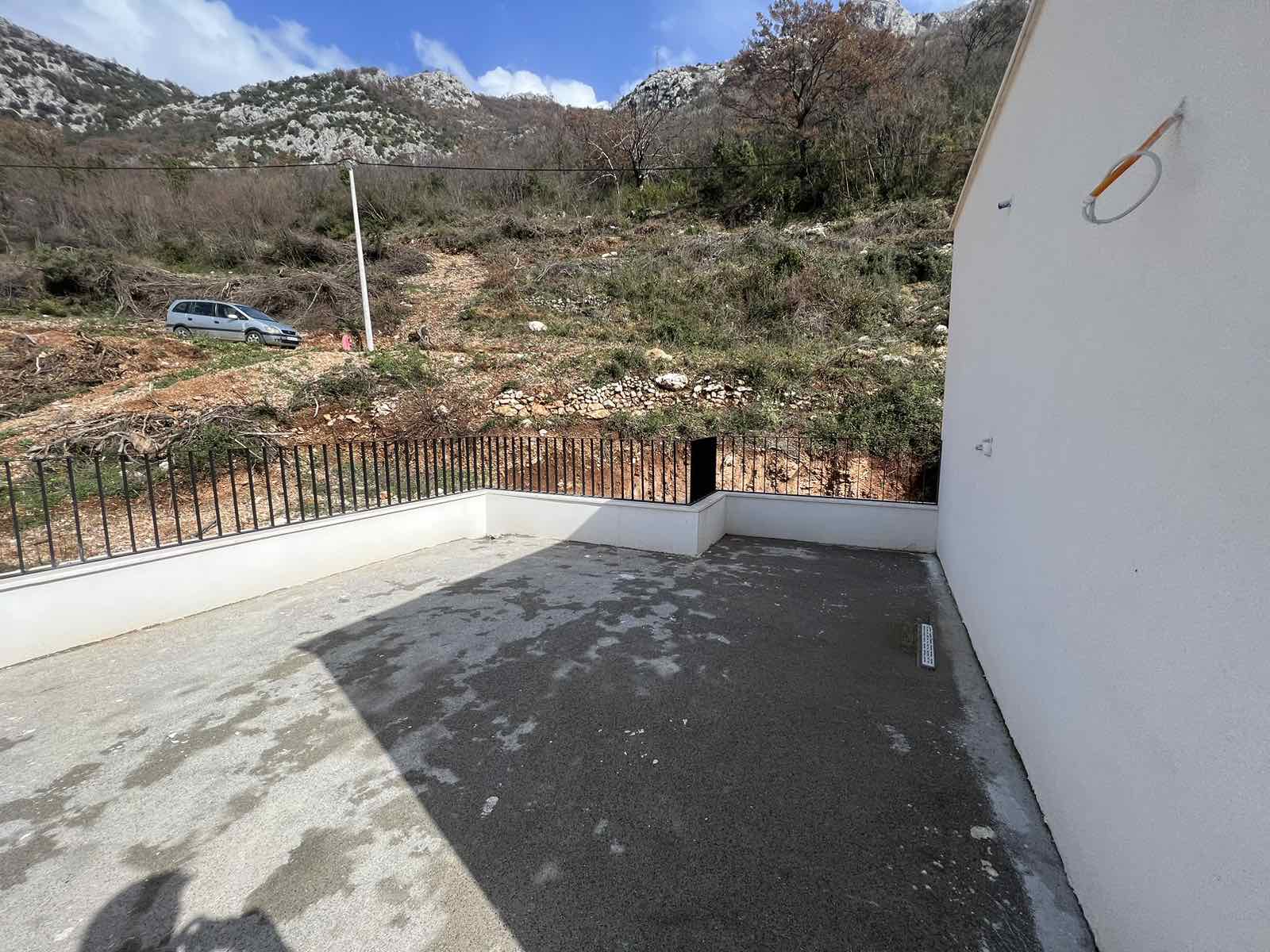 New villa with panoramic sea view in Buljarica