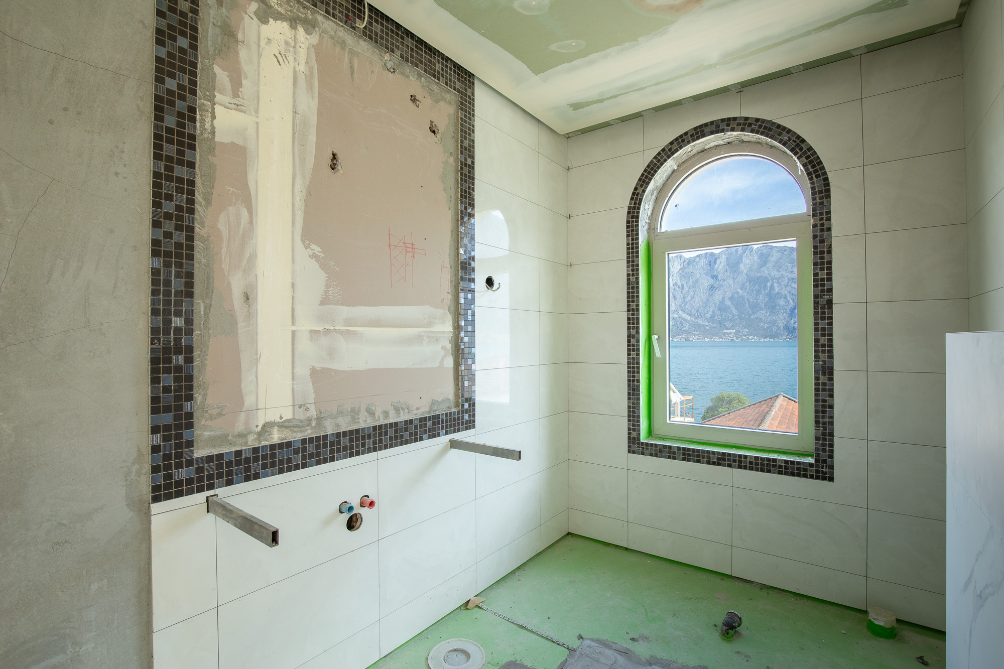 Three-storey house with a view of  the Bay of Kotor