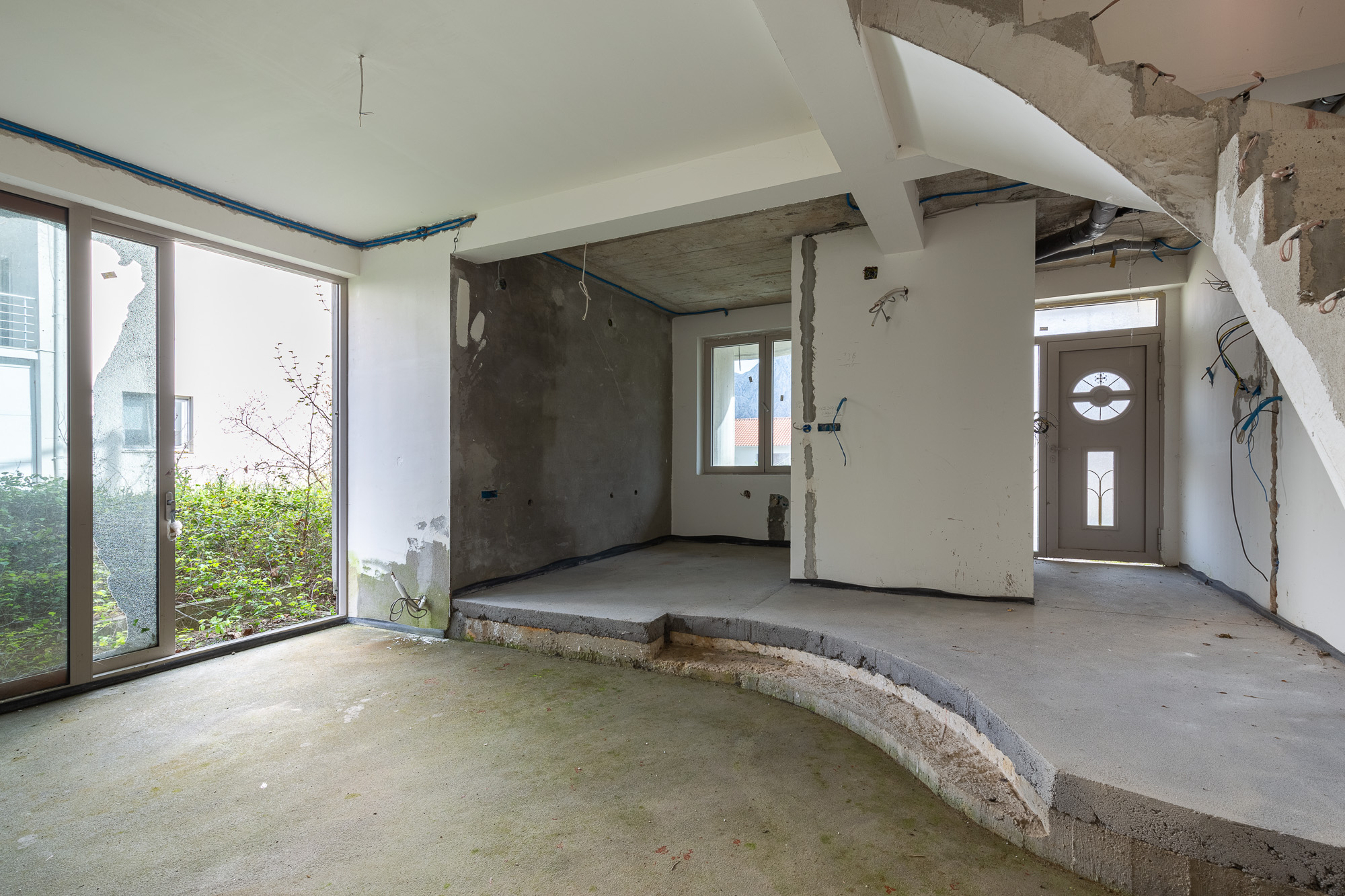 Three-storey house with a view of  the Bay of Kotor