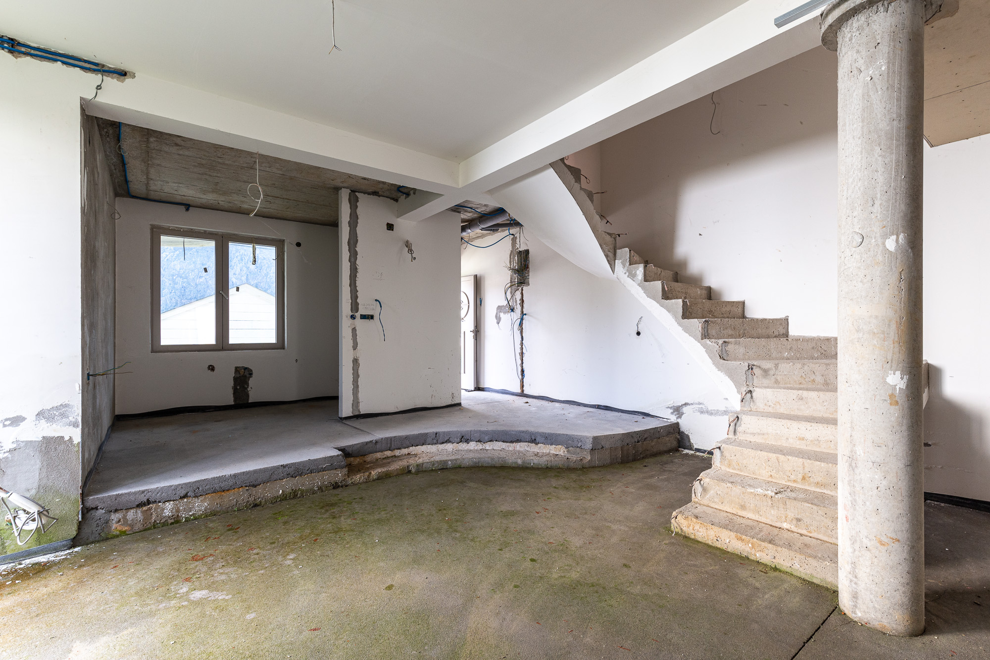 Three-storey house with a view of  the Bay of Kotor