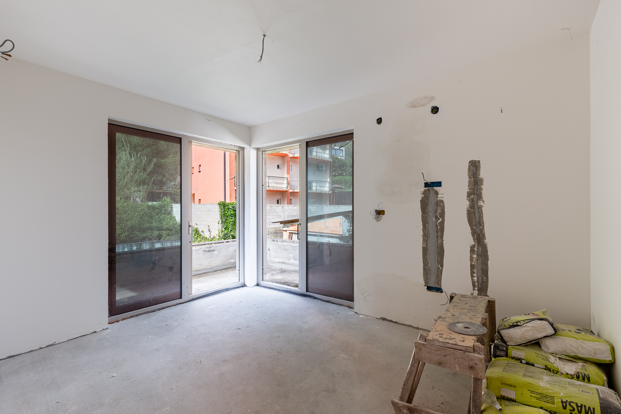 Three-storey house with a view of  the Bay of Kotor