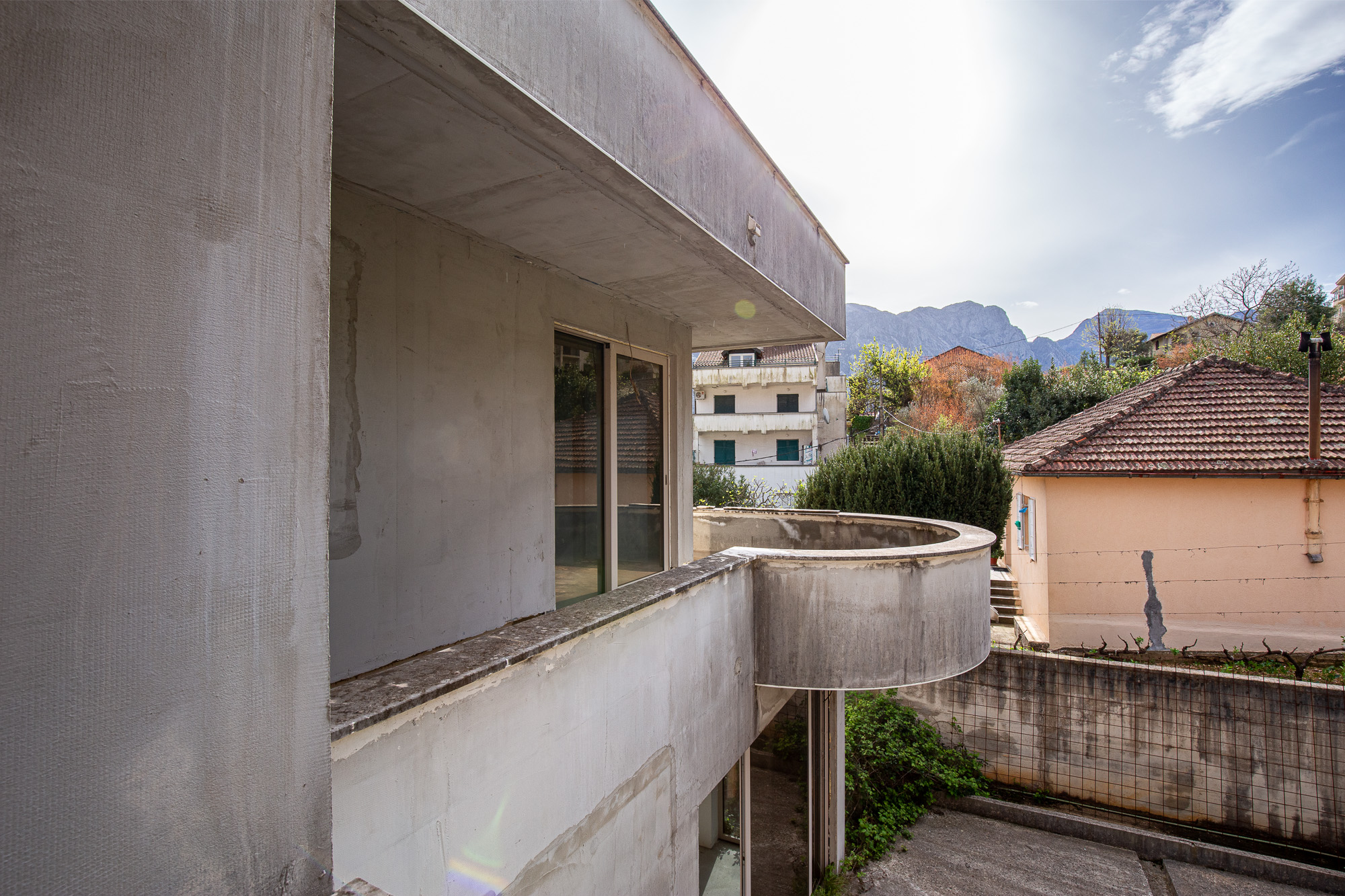 Three-storey house with a view of  the Bay of Kotor
