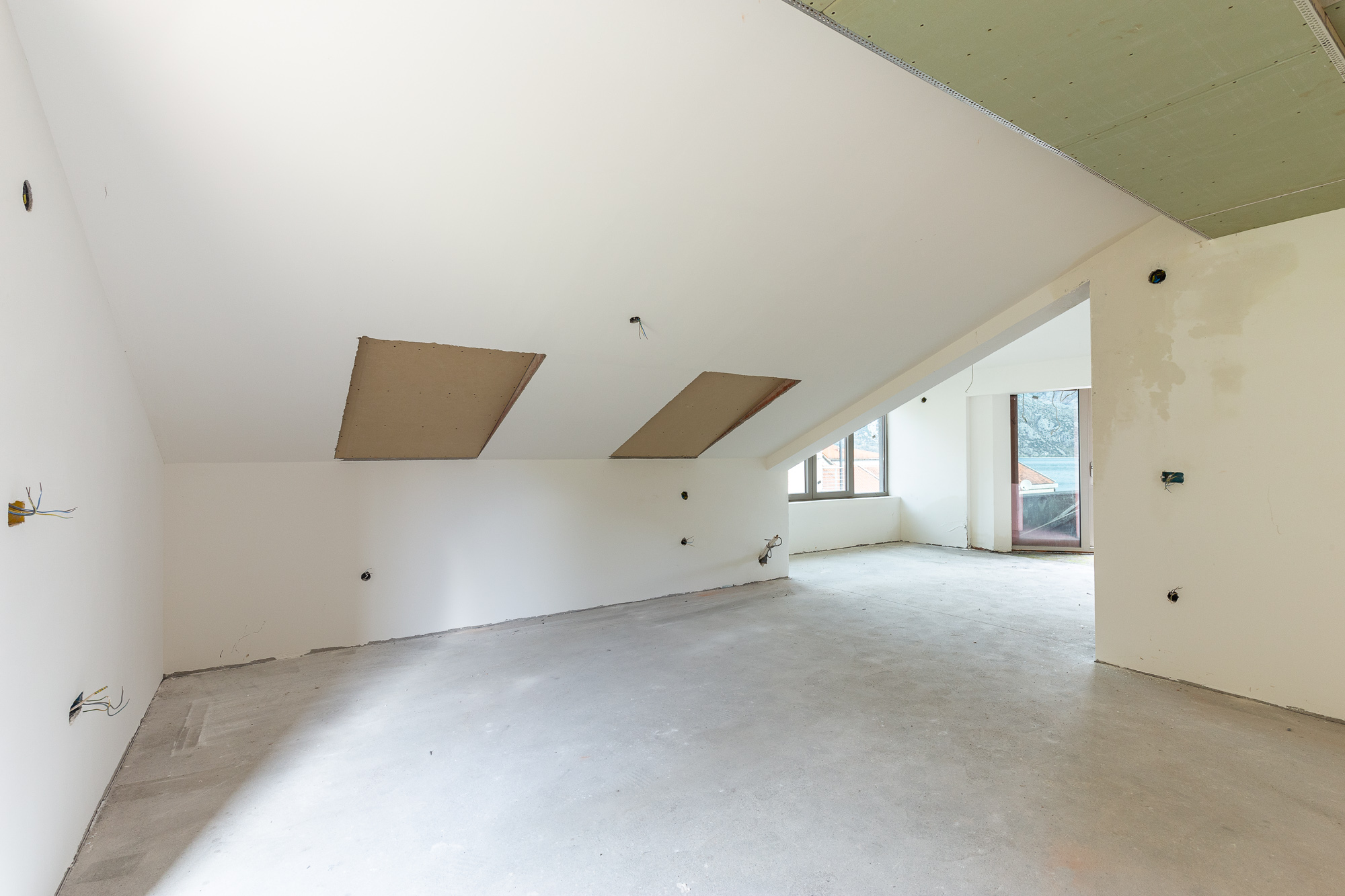 Three-storey house with a view of  the Bay of Kotor