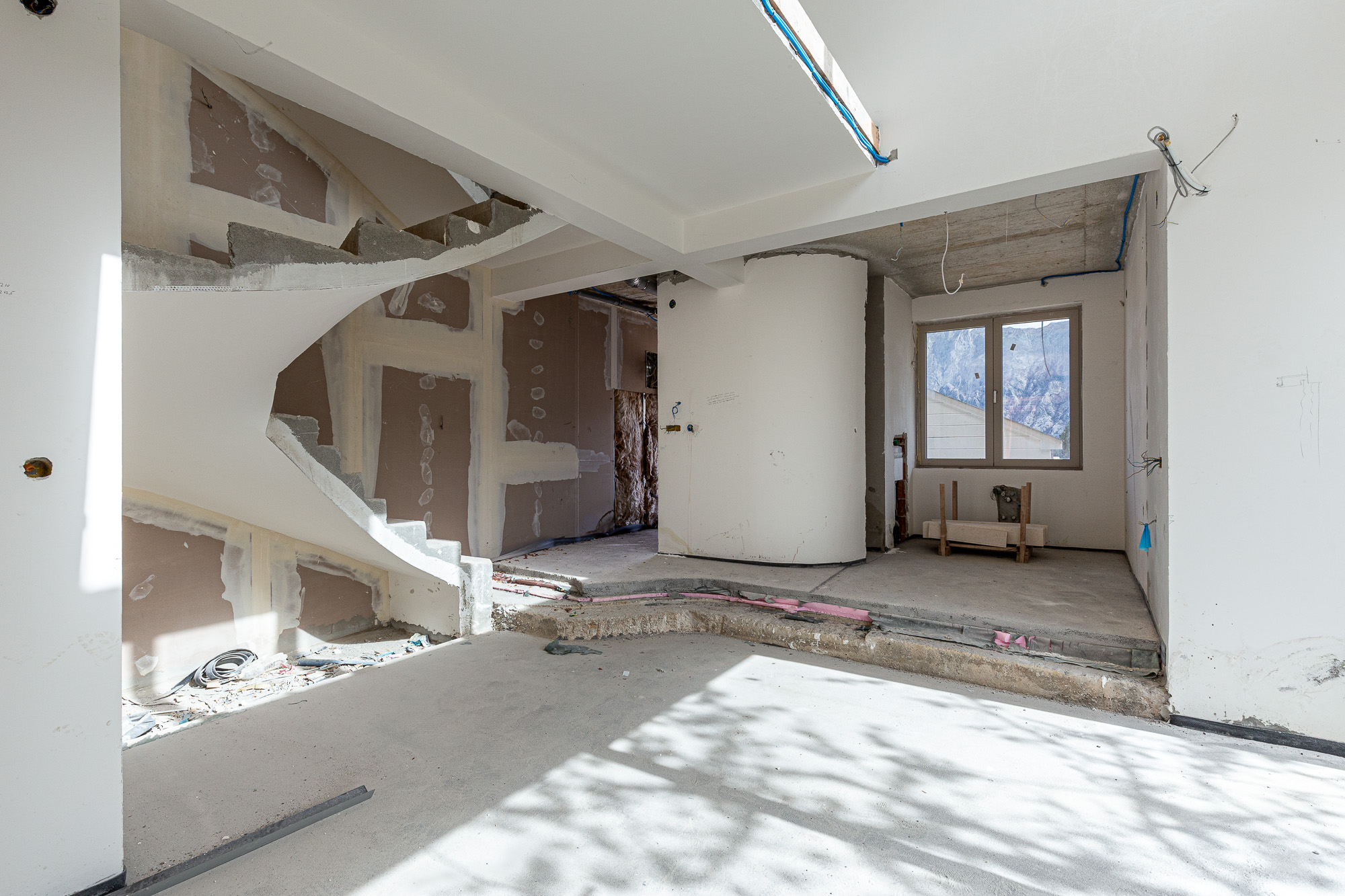 Three-storey house with a view of  the Bay of Kotor