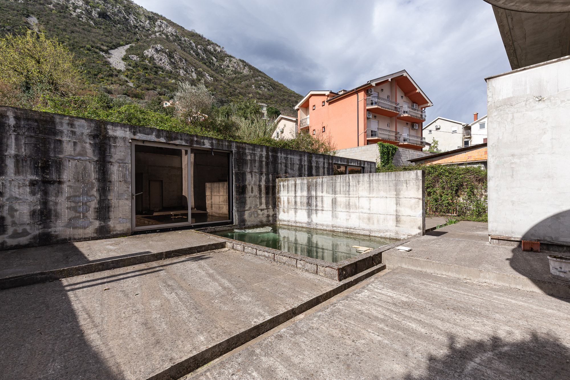 Three-storey house with a view of  the Bay of Kotor