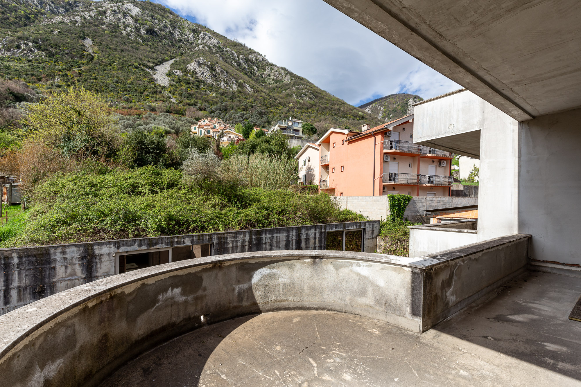 Three-storey house with a view of  the Bay of Kotor