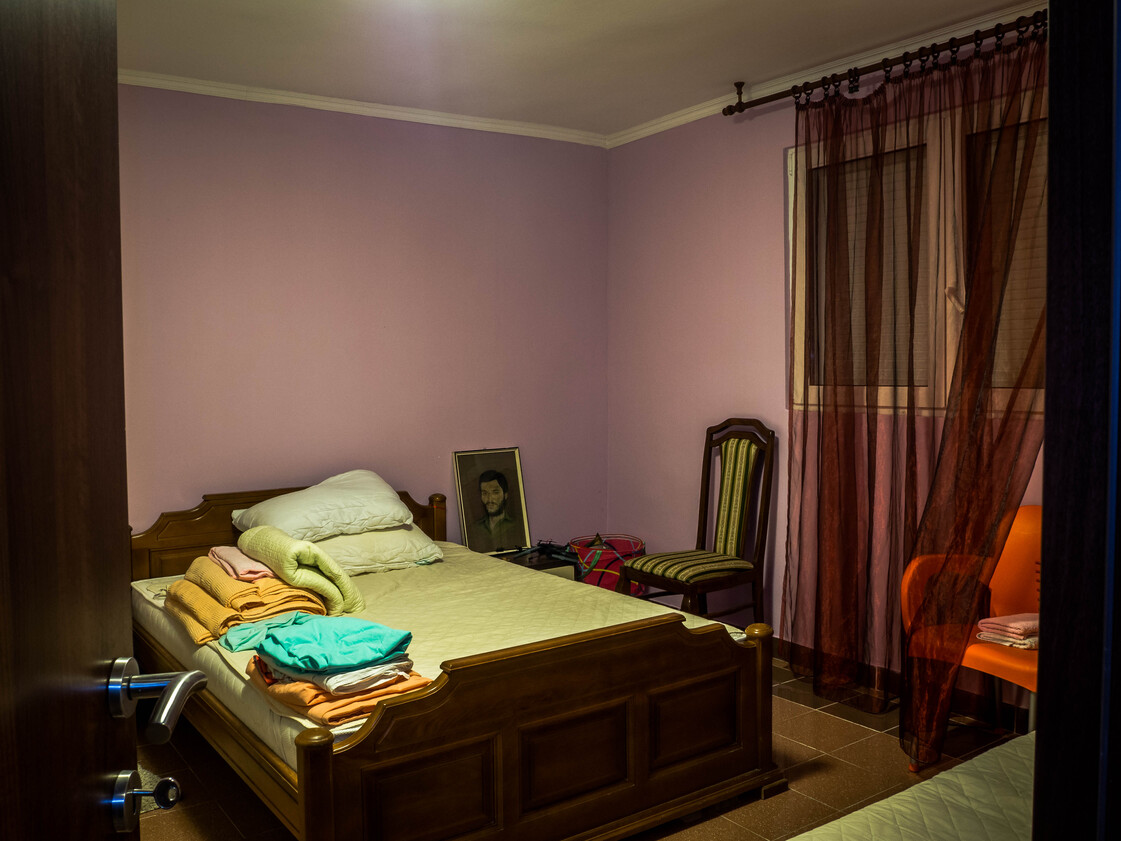 House with a plot and a panoramic view of Budva