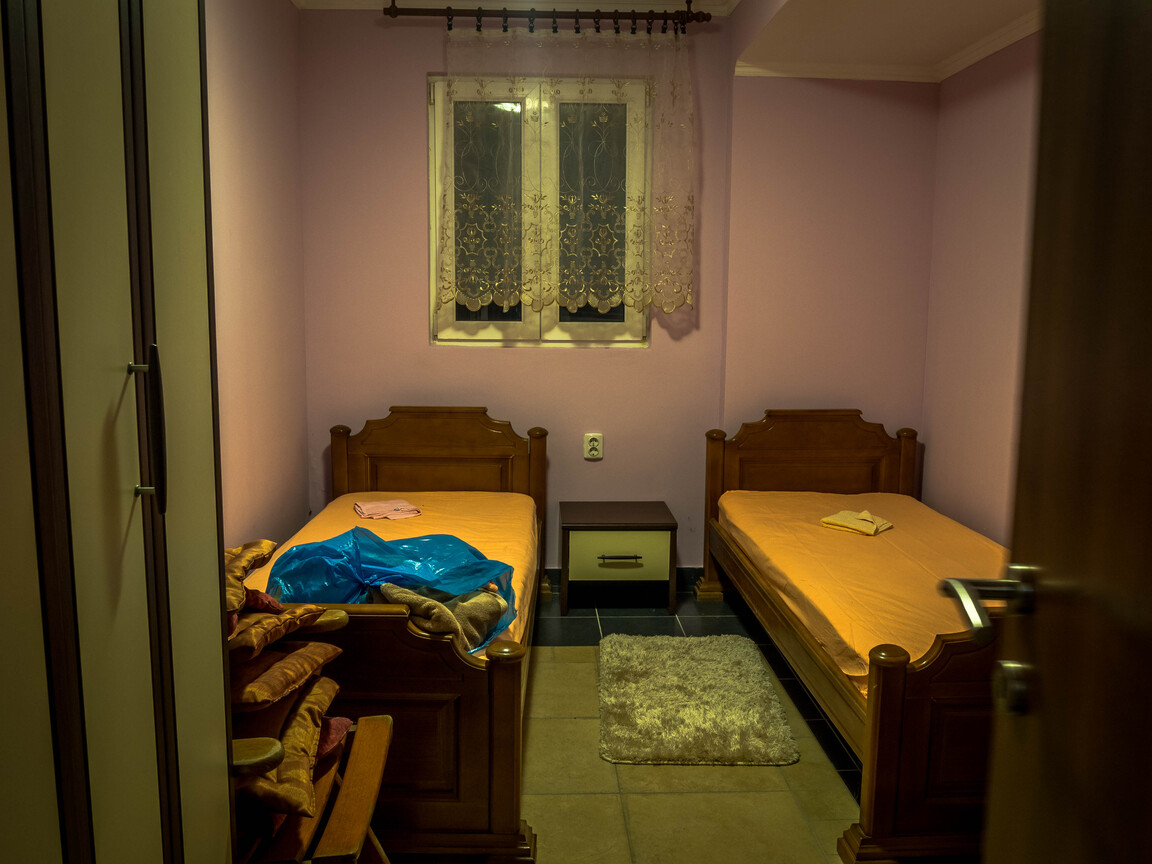 House with a plot and a panoramic view of Budva