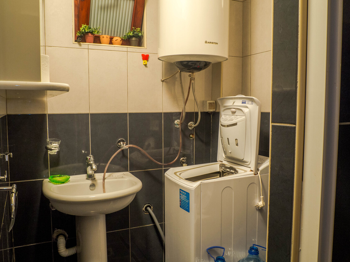 House with a plot and a panoramic view of Budva