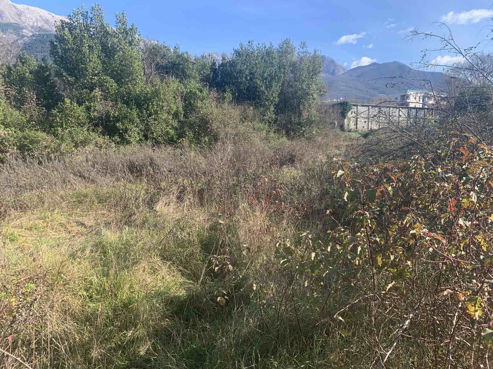 Urbanized plot near Kotor