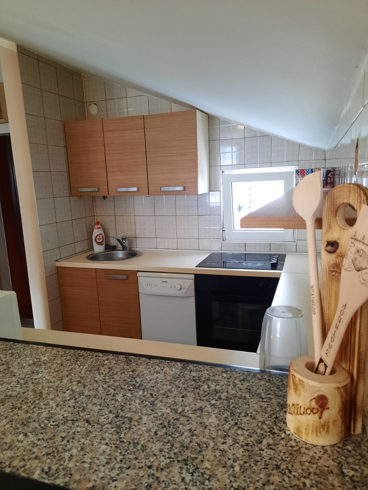Two-bedroom apartment in Budva near the center