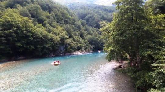 Plot on the bank of the river Tara