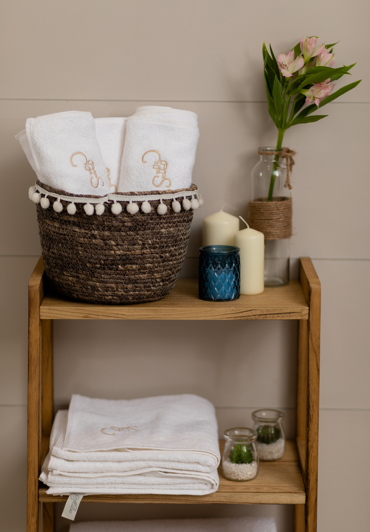 A complex of modern villas with a beautiful view