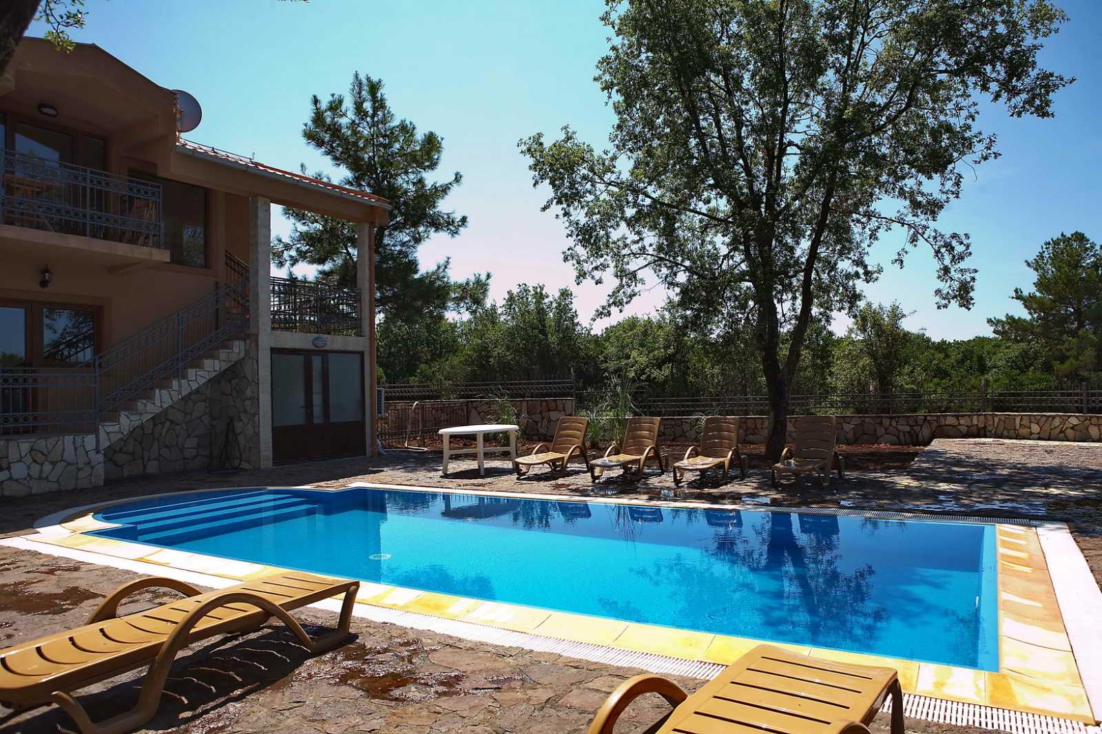 Two Villas in Krimovice with swimming pools and a large plot