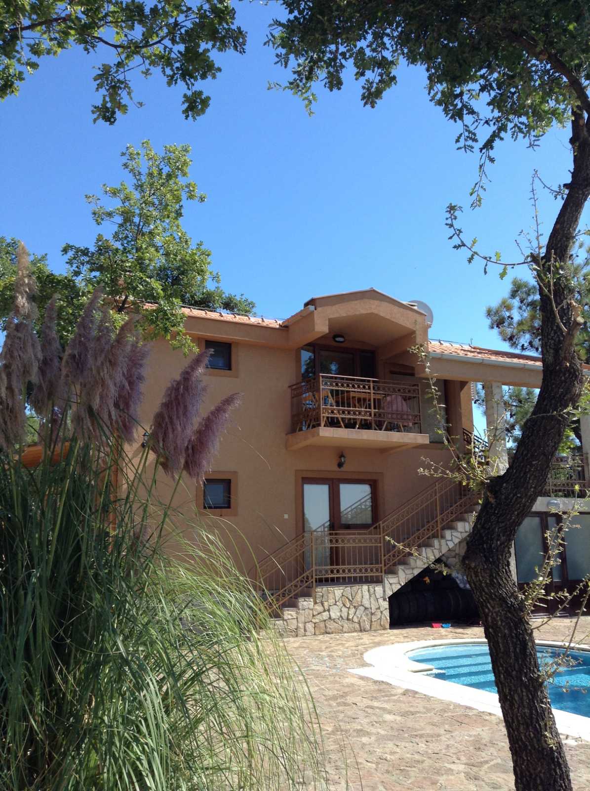 Two Villas in Krimovice with swimming pools and a large plot