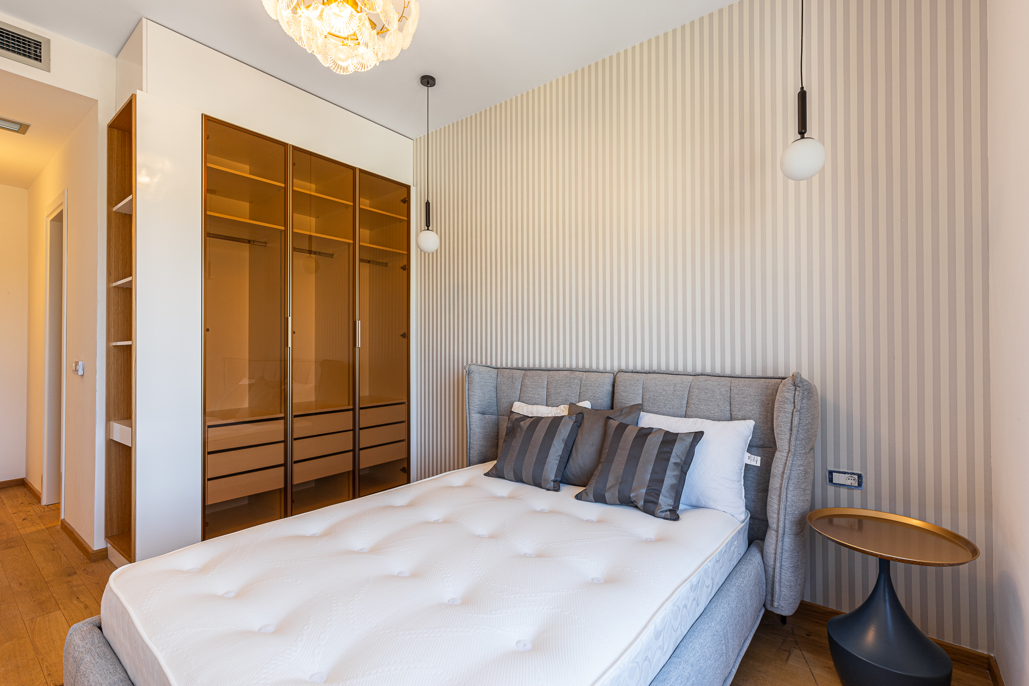 Penthouse in new building in Becici near the sea