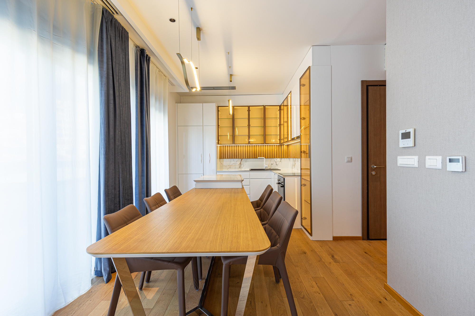 Penthouse in new building in Becici near the sea