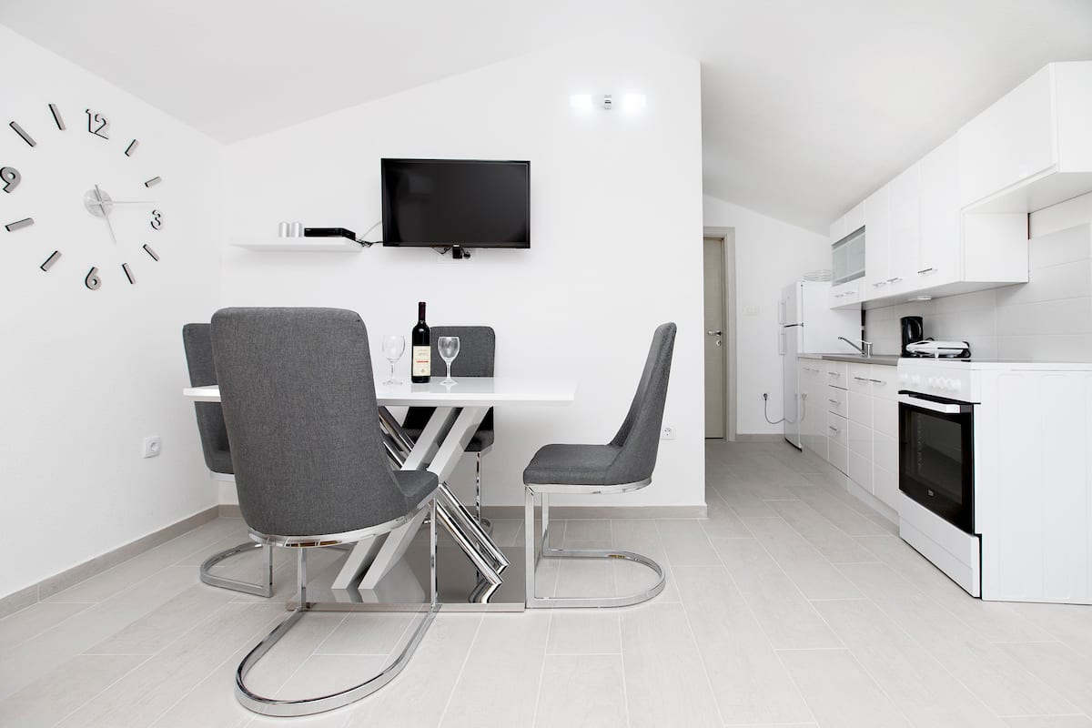 Two houses on the first line to the sea in Muo, Kotor