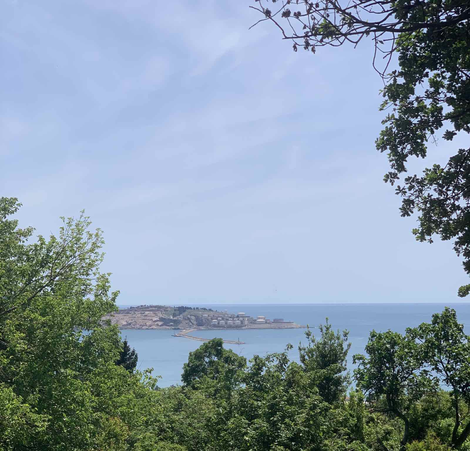 Plot in Susanj with sea view