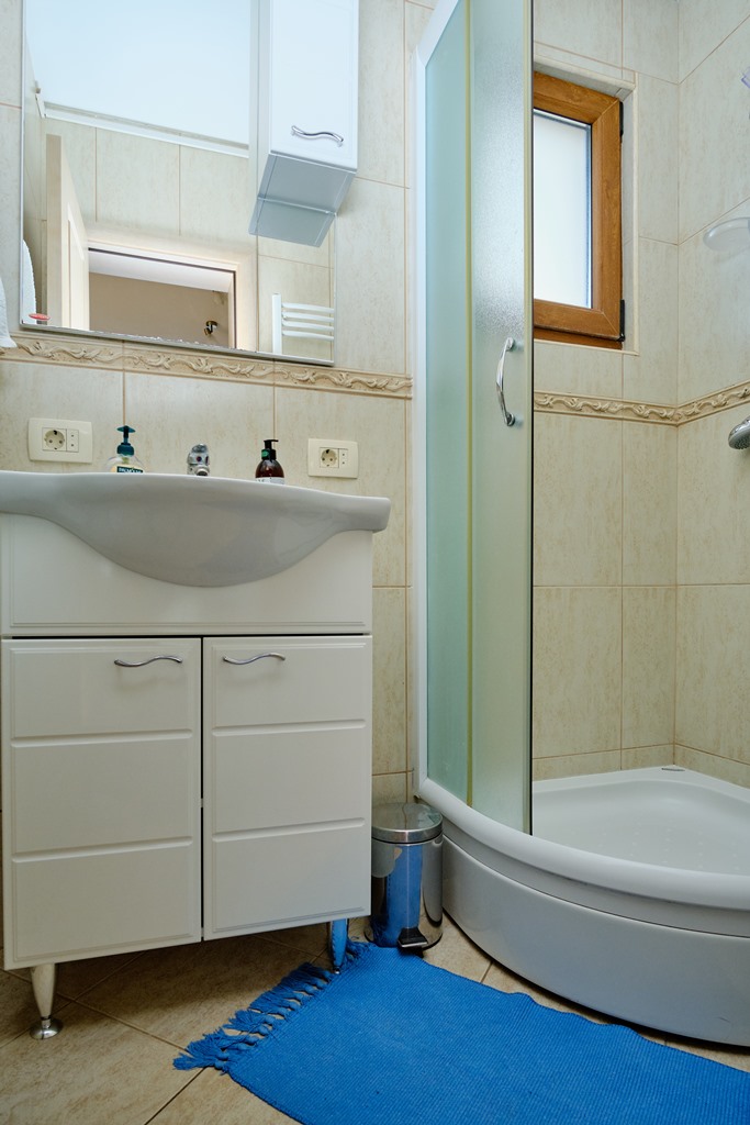 four-storey  townhouse in the residential complex