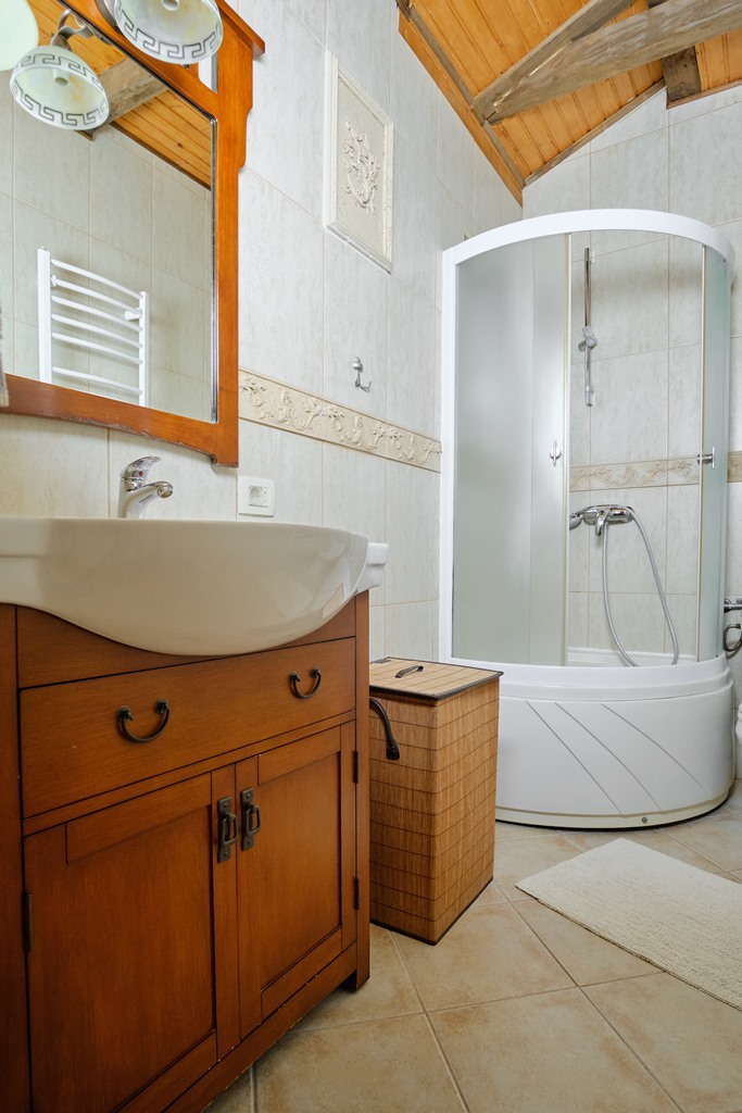 four-storey  townhouse in the residential complex