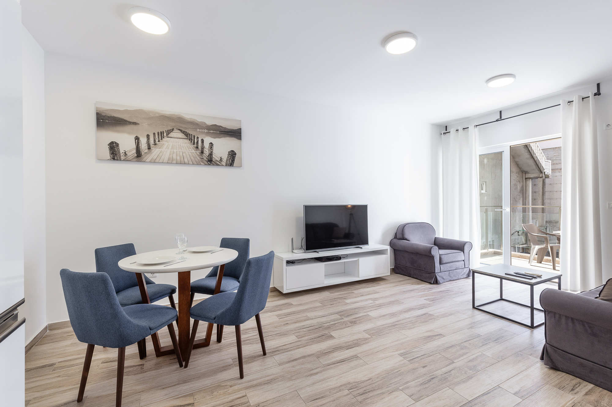 Stylish apartment in a complex with a swimming pool