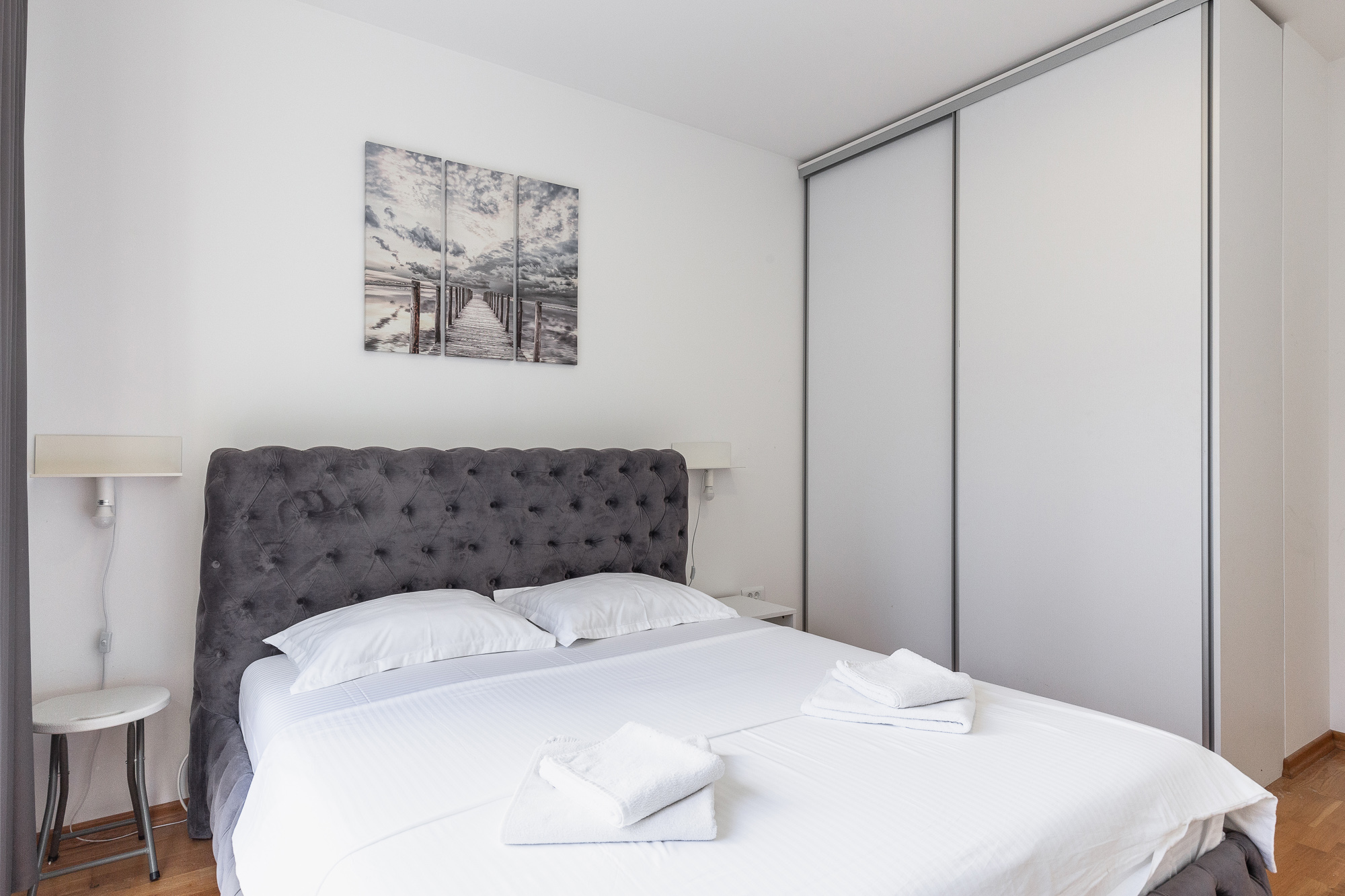 Stylish apartment in a complex with a swimming pool