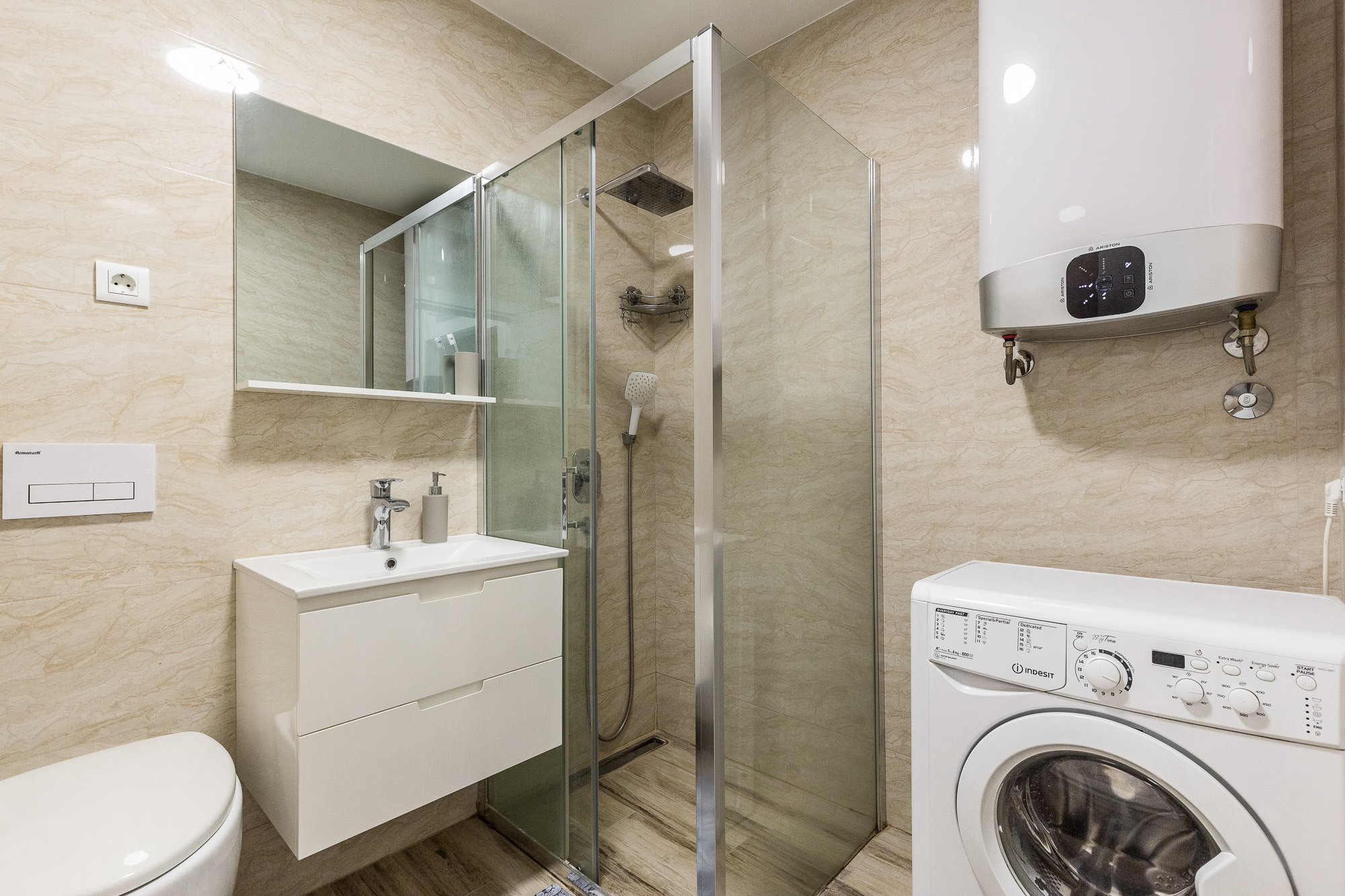 Stylish apartment in a complex with a swimming pool