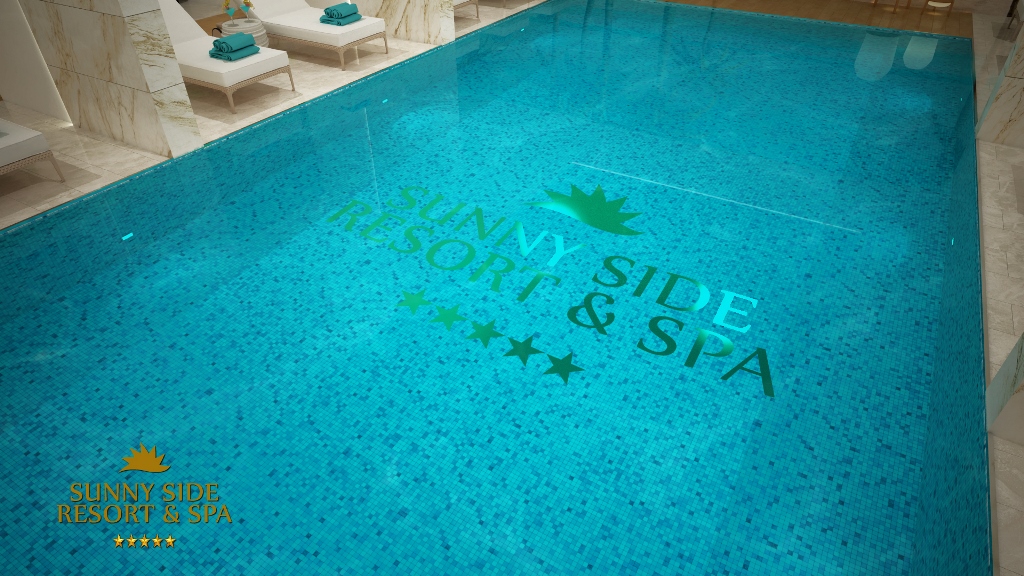 Stylish apartment in a complex with a swimming pool