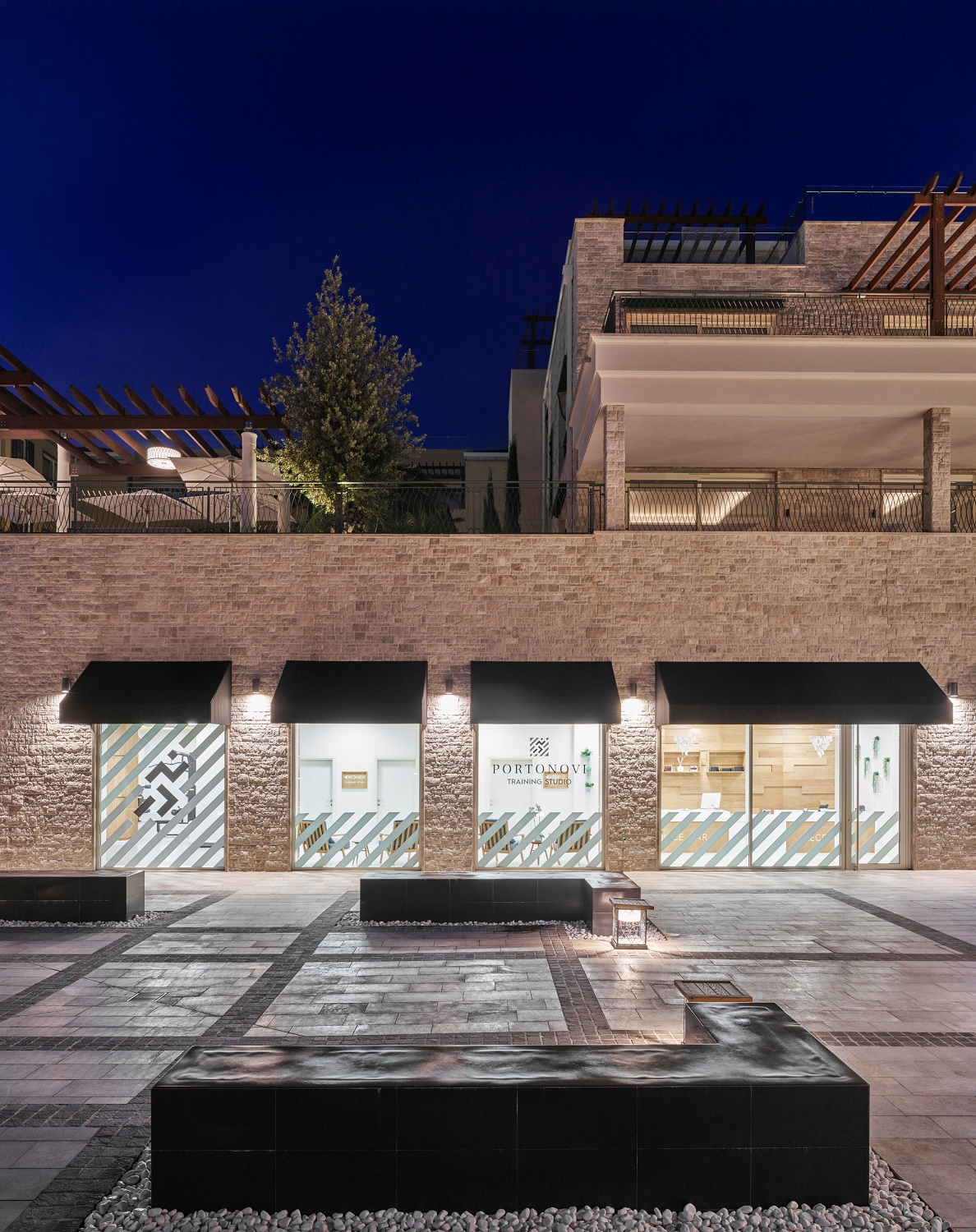 Luxurious apartments in a complex in Herceg Novi