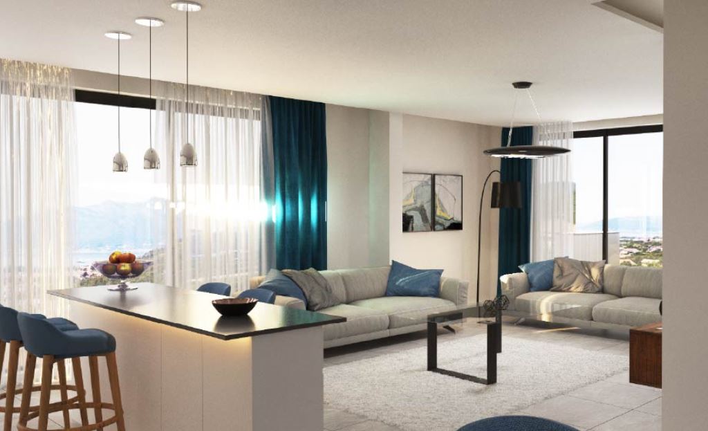 Apartments in a complex with swimmig pool in Kotor