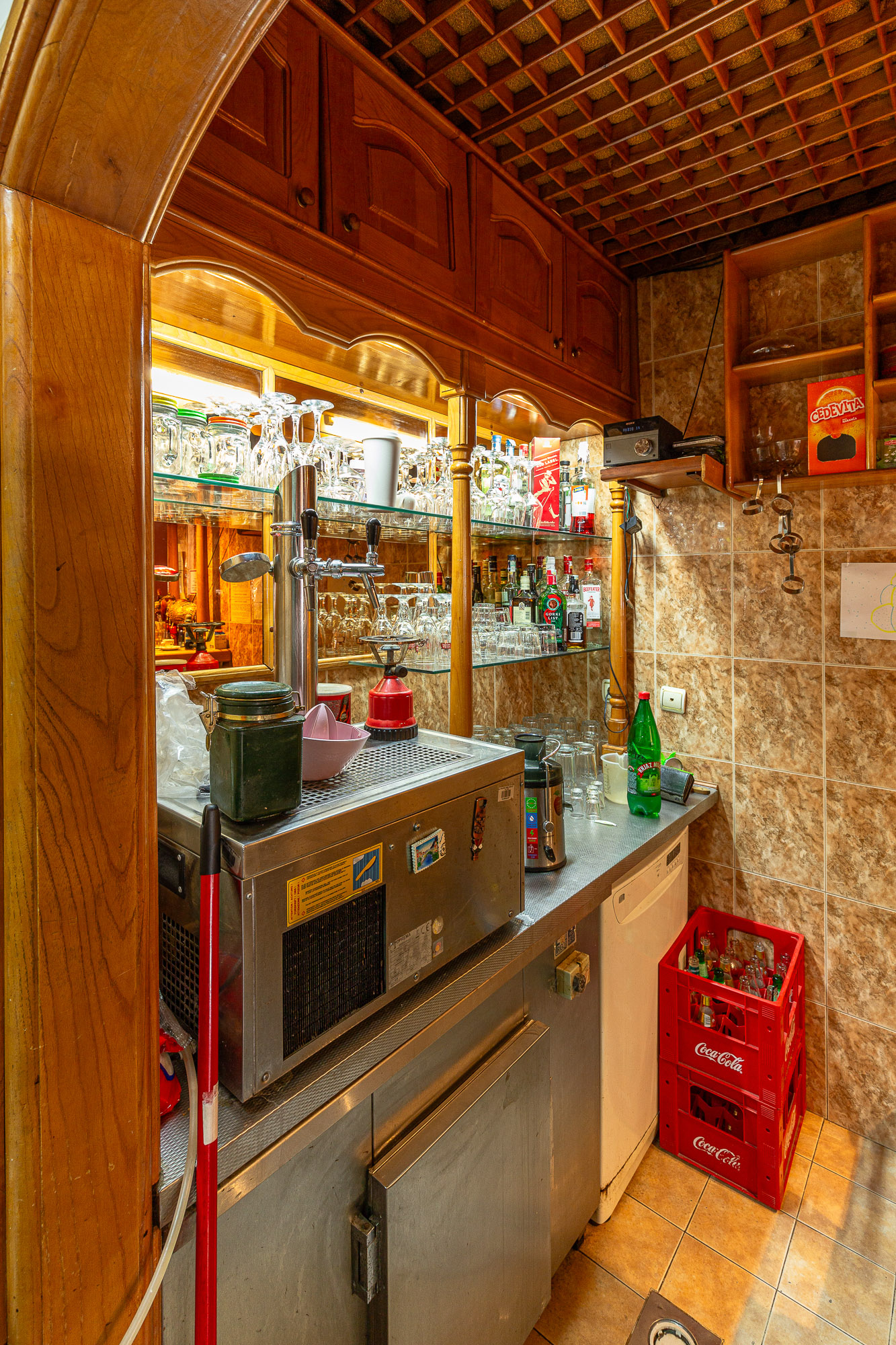 A restaurant in the center of Budva