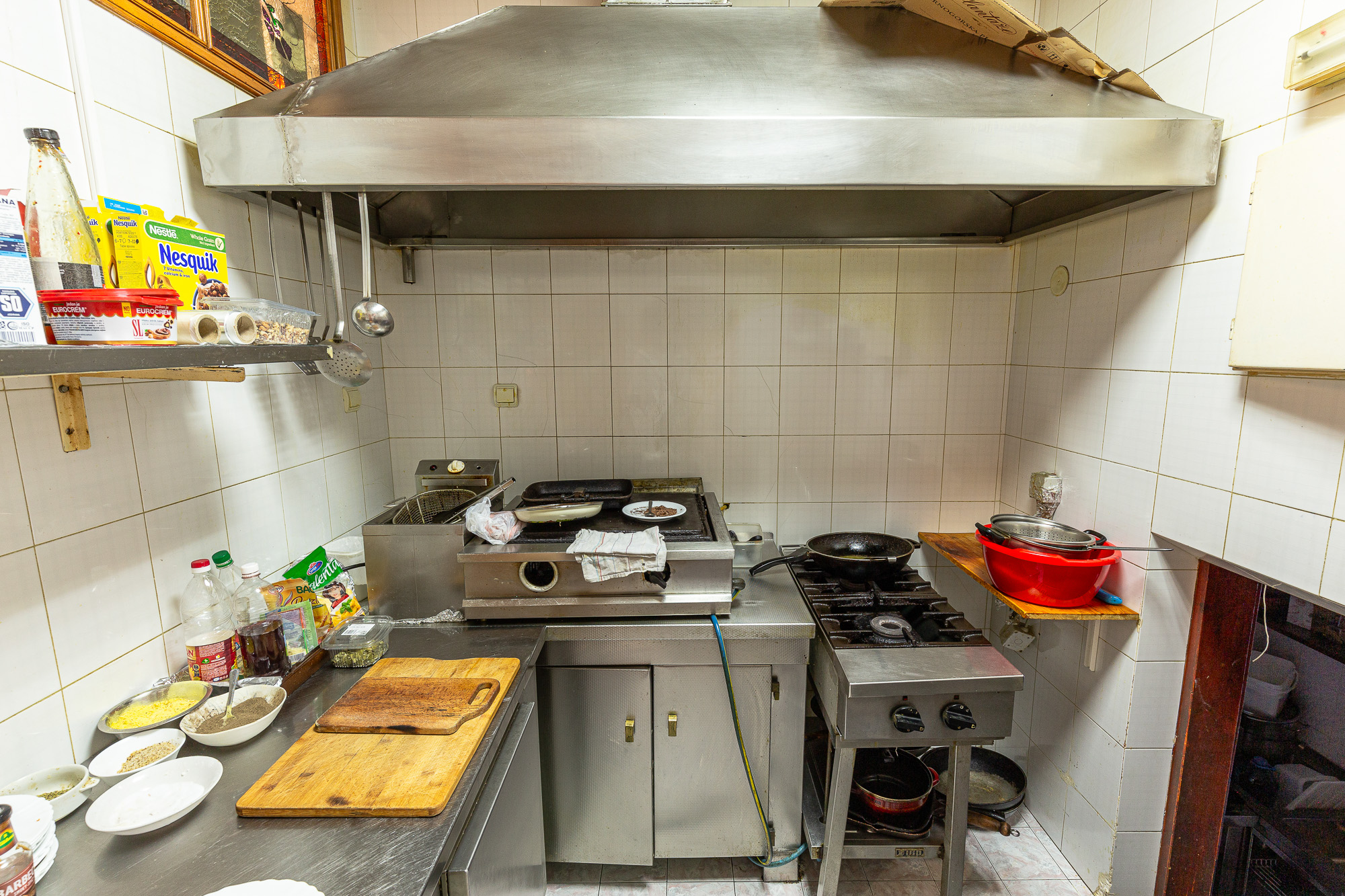 A restaurant in the center of Budva