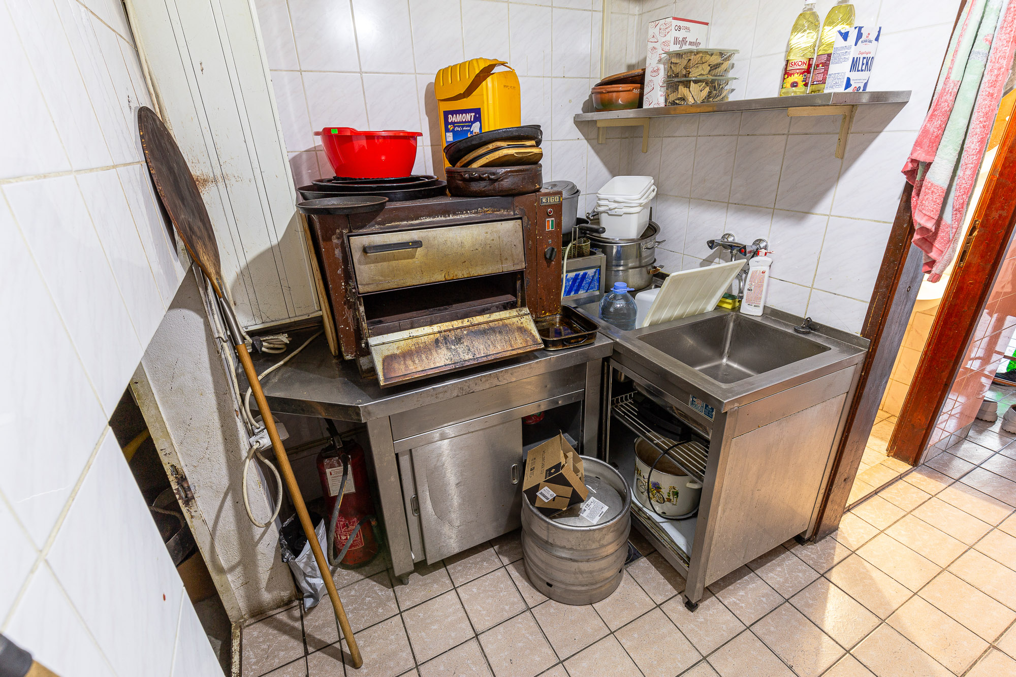 A restaurant in the center of Budva