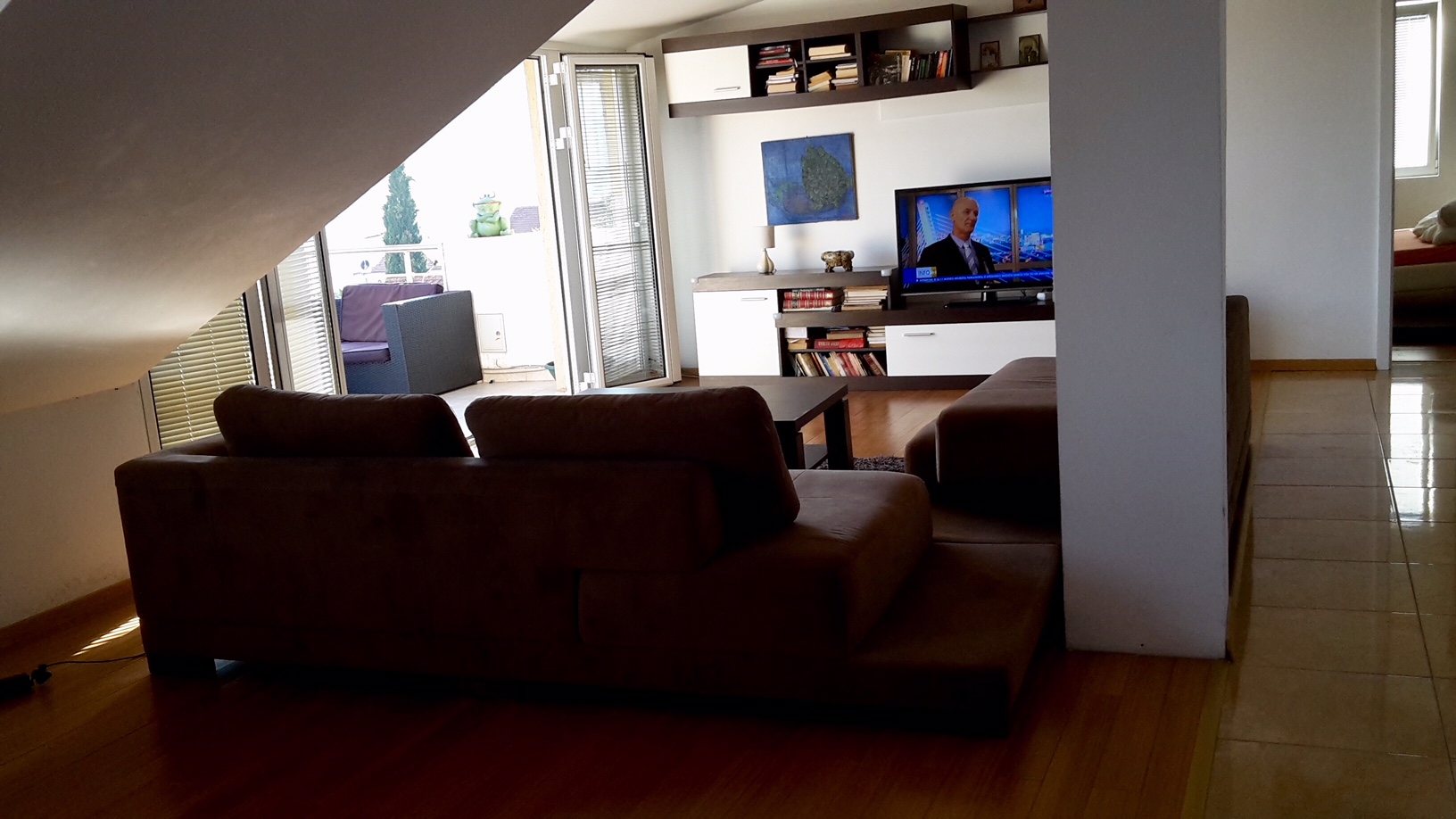 An airy penthouse in Djenovici