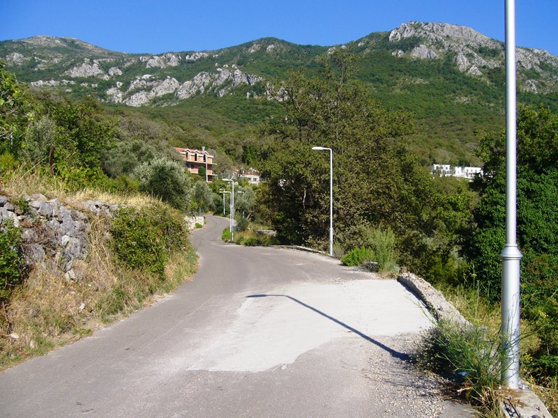 Land in Budva with sea view