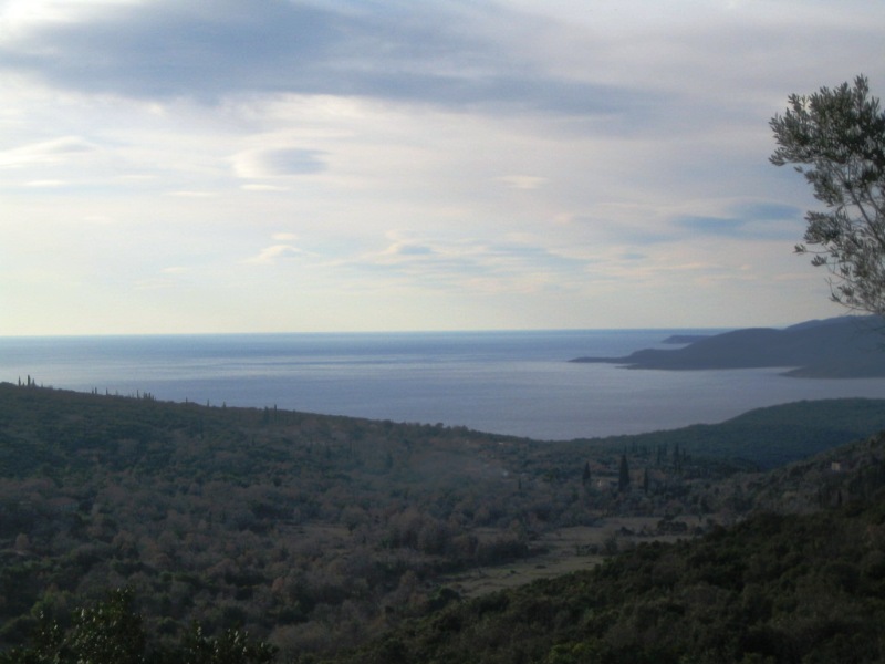 Land in Kotor with sea view