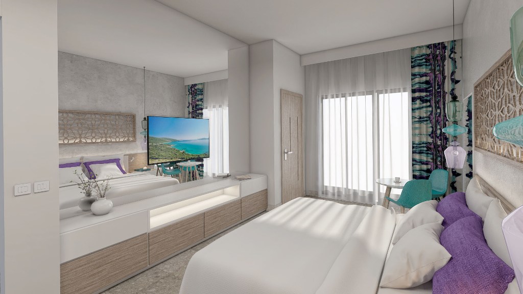 Luxurious apartments in Lustica