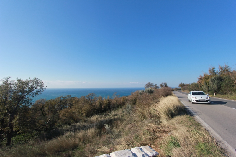 Land in Budva with sea view