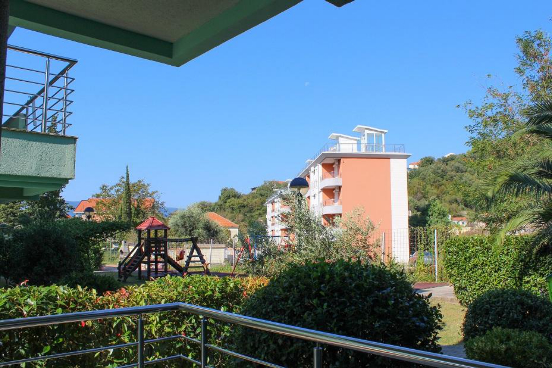 Apartments in complex with pool