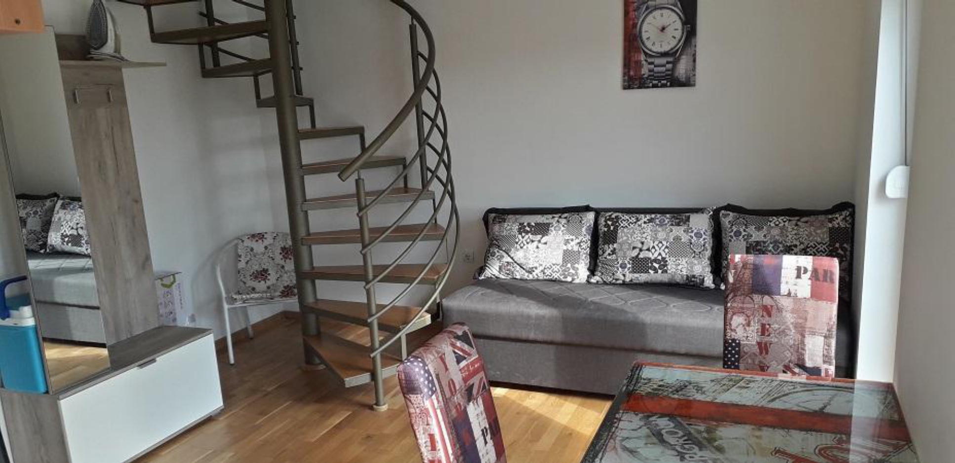 Apartments in complex with pool